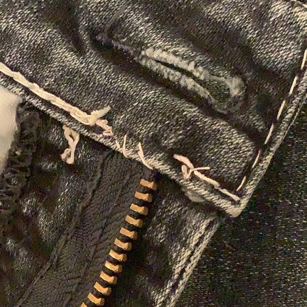 Silver Aiko Lo Rise Bootcut Jeans, 28W 31L - Picture 8 of 15